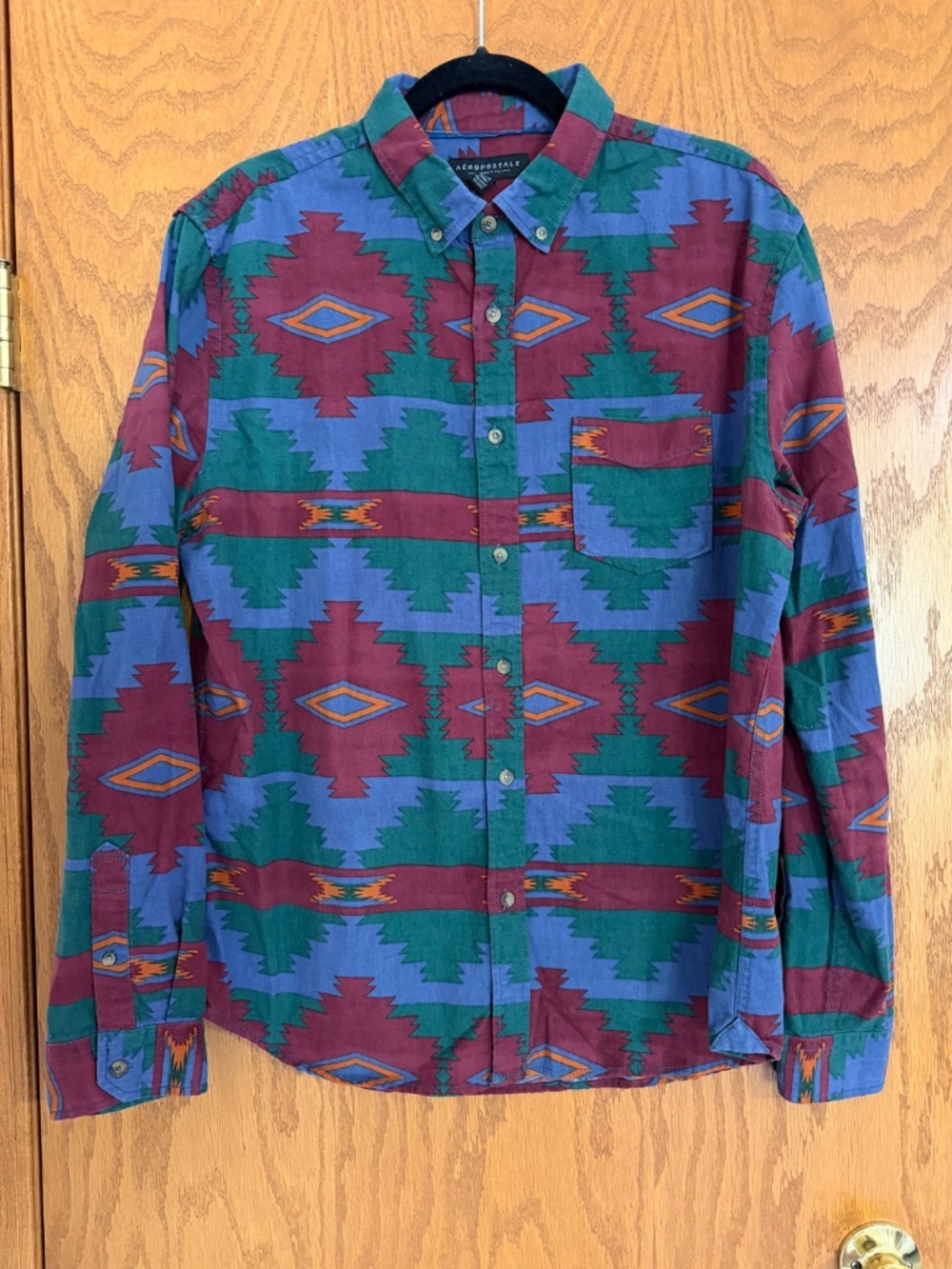 CALGARY STAMPEDE- AEROPOSTALE BUTTON UP